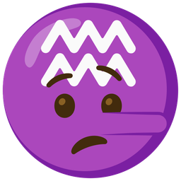 lying face and Aquarius