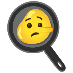 lying face and cooking