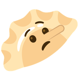 lying face and dumpling