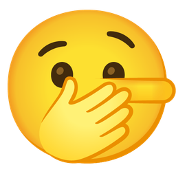 lying face and face with open eyes and hand over mouth