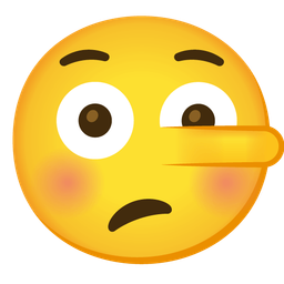 lying face and flushed face