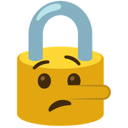 lying face and locked