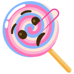 lying face and lollipop