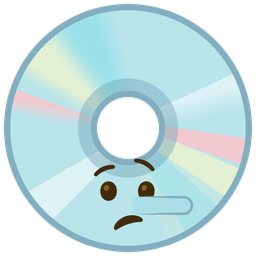 lying face and optical disk