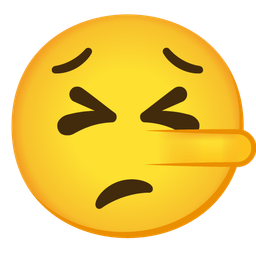 lying face and persevering face