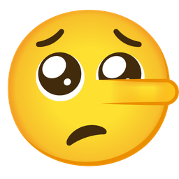 lying face and pleading face