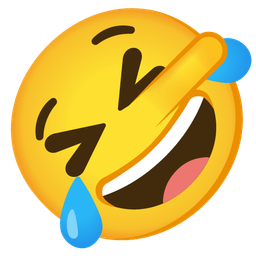 Lying face and Rolling on the floor laughing