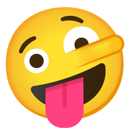 Lying face and Zany face