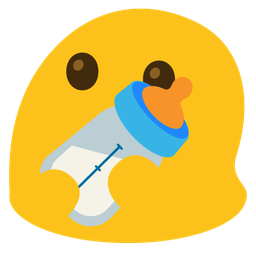 magic wand and baby bottle