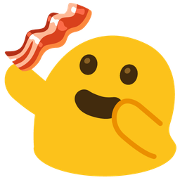 magic wand and bacon