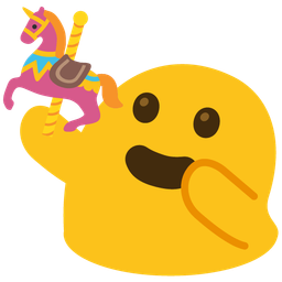 magic wand and carousel horse