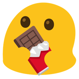 magic wand and chocolate bar