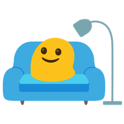 magic wand and couch and lamp