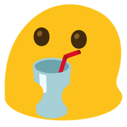 magic wand and cup with straw