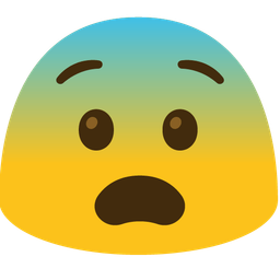 magic wand and fearful face