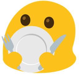 magic wand and fork and knife with plate