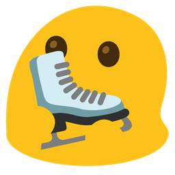 magic wand and ice skate