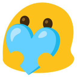 magic wand and light blue heart