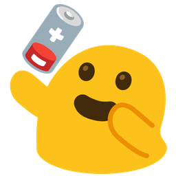 magic wand and low battery