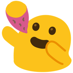 magic wand and roasted sweet potato