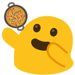 magic wand and shallow pan of food