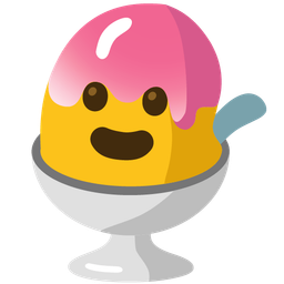 magic wand and shaved ice