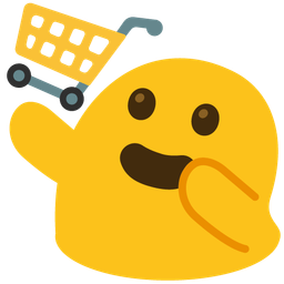 magic wand and shopping cart