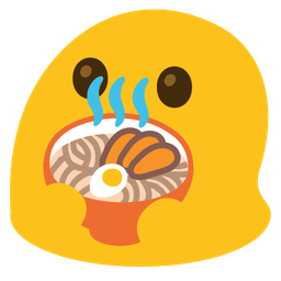 magic wand and steaming bowl