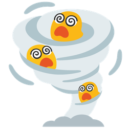 magic wand and tornado