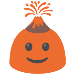 magic wand and volcano