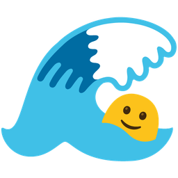 magic wand and water wave