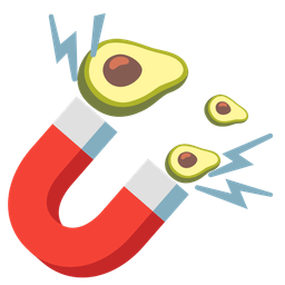 Magnet and Avocado