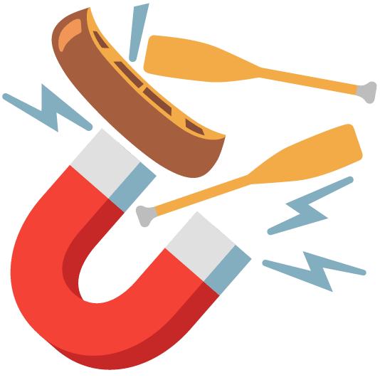 Magnet and Canoe