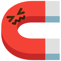 magnet and confounded face