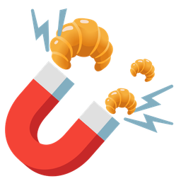 Magnet and Croissant