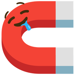 magnet and drooling face