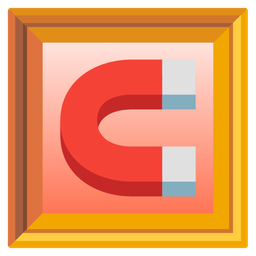 Magnet and Framed picture