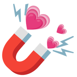 magnet and growing heart