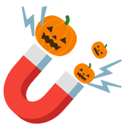 Magnet and Jack-o-lantern