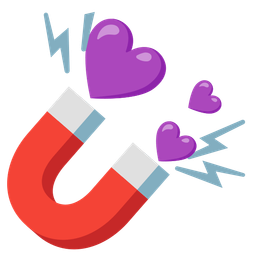 Magnet and Purple heart