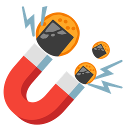 Magnet and Rice cracker