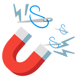 Magnet and Sewing needle