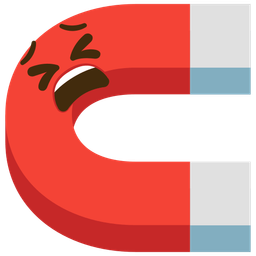 magnet and tired face