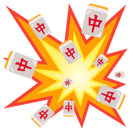 mahjong red dragon and collision