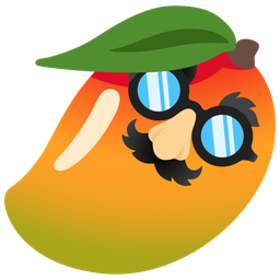 mango and disguised face