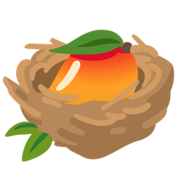 mango and empty nest