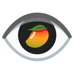 mango and eye