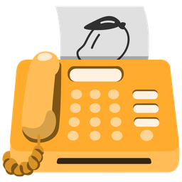 mango and fax machine