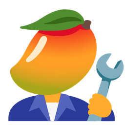 mango and hammer and wrench