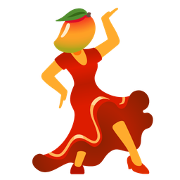 mango and high-heeled shoe